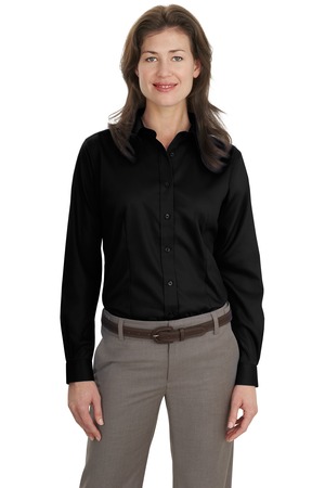 Port Authority Ladies Long Sleeve Non-Iron Twill Shirt Style L638 - Casual  Clothing for Men, Women, Youth, and Children