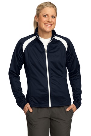 Sport-Tek Ladies Tricot Track Jacket Style LST90 - Casual Clothing for Men,  Women, Youth, and Children